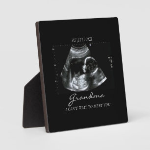 Ultrasound Gifts for Grandma Sonogram Baby Foto Fotoplaat