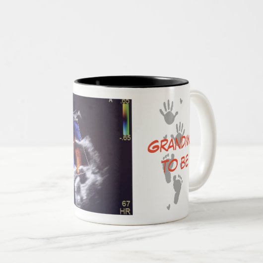 Ultrasound Photo Grand-parent pour être Mug (Devant droit)