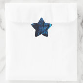 Ultraviolet afbeelding van het Cygnus Loop Nebula  Ster Sticker (Tas)