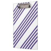 Ultraviolet en wit vijf strips klembord (Links)