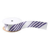 Ultraviolet en wit vijf strips lint (Spoel)