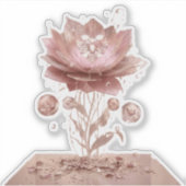 Ultraviolet Infinite Neon Blossom Vinyl Sticker (Voorkant)