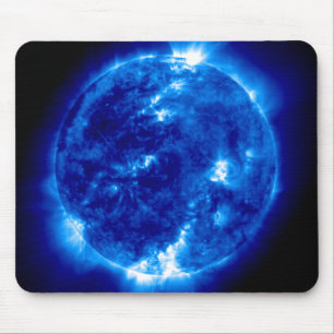 UltraViolet Reflection in Blue Mousepad Muismat
