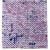 Ultraviolet vivid sequin glitter giny texture. Gl Douchegordijn (Voorkant)