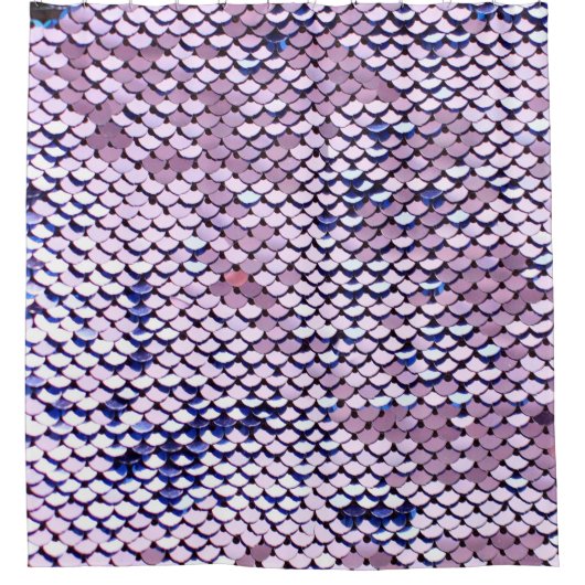 Ultraviolet vivid sequin glitter giny texture. Gl Douchegordijn (Voorkant)