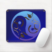 Ultraviolet Yin Yang Mousepad Muismat (Met muis)