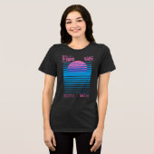 Ultravision Vaporwave V02 Tri-Blend Shirt (Voorkant volledig)