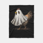 Ultrygeist Chicken, Chicken Ghost, Funny Halloween Fleece Deken (Voorkant)