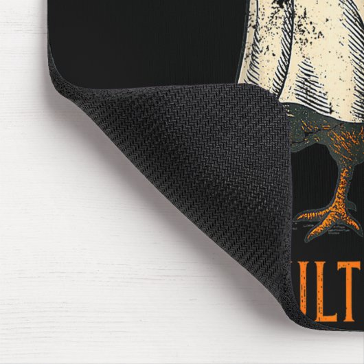 Ultrygeist Funny Halloween Chicken Ghost Costume P Muismat (Hoek)