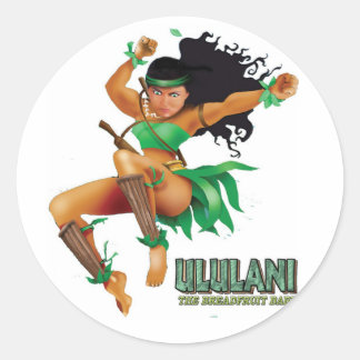 ULULANI-Sticker Ronde Sticker