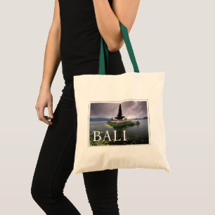 Ulun Danu Tempel   Bali, Indonesië Tote Bag