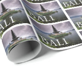 Ulun Danu Temple | Bali, Indonesië Cadeaupapier (Rol Hoek)