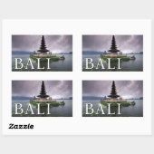 Ulun Danu Temple | Bali, Indonesië Rechthoekige Sticker (Vel)