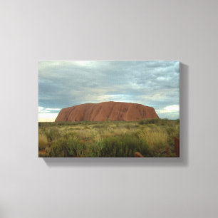 Uluru a étiré la copie de toile