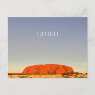 Uluru, Australië Briefkaart