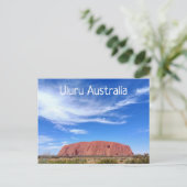 Uluru Australie Carte postale (Debout devant)