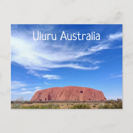 Uluru Australie Carte postale (Devant)