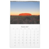 uluru australië kalender (Jan 2027)