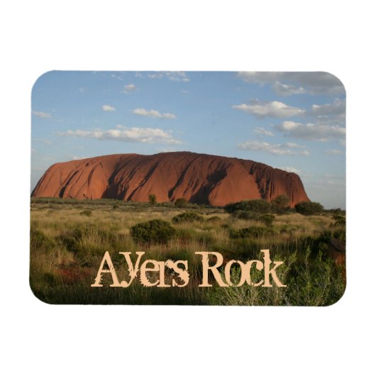 Uluru, Ayers Rock Australia Magnet (Horizontal)