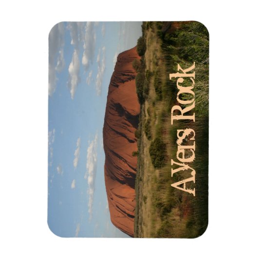 Uluru, Ayers Rock Australia Magnet (Vertical)