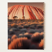 Uluru "Ayers Rock" Australia Oil Paint, (Dos)
