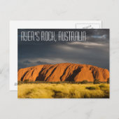 Uluru (Ayer's Rock), Australië ​ Briefkaart (Voorkant / Achterkant)