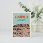 Uluru Ayers Rock, Northern Territory Australia Briefkaart (Staand voorkant)