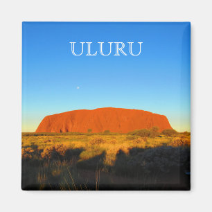 uluru blauwe rots magneet