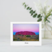 Uluru-Briefkaart Briefkaart (Staand voorkant)