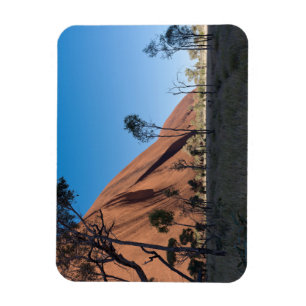 uluru en woestijnvlakte magneet