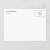 Uluru of Ayers Rock Briefkaart (Achterkant)