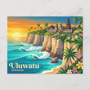 Uluwatu Indonesië Briefkaart