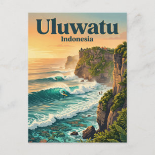 Uluwatu Indonesië Briefkaart