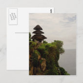 Uluwatu-tempel op Bali Briefkaart (Voorkant / Achterkant)