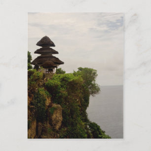 Uluwatu-tempel op Bali Briefkaart