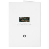 Ulysse et les sirènes par John William Waterhouse (Dos)