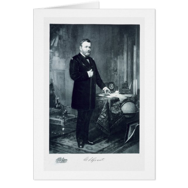 Ulysse S. Grant, 18ème président du Sta uni (Devant)