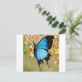 Ulysses Butterfly Briefkaart (Staand voorkant)
