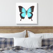 Ulysses Butterfly Canvas Afdruk (Insitu (Slaapkamer))