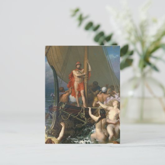 Ulysses en Sirens Briefkaart (Staand voorkant)