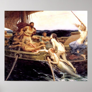 Ulysses en Sirens Poster