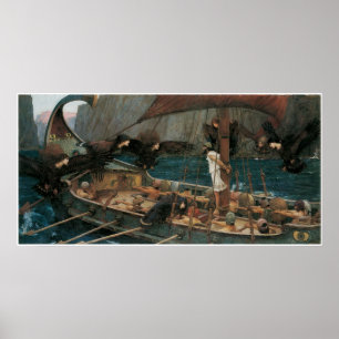 Ulysses en Sirens Poster