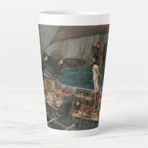 Ulysses en Sirens van John William Waterhouse Latte Mok