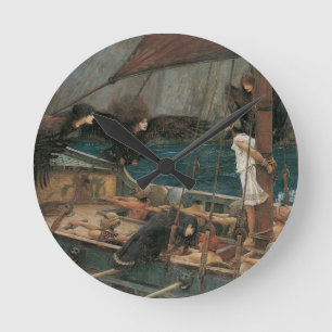 Ulysses en Sirens van John William Waterhouse Ronde Klok