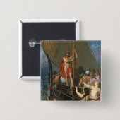 Ulysses en Sirens Vierkante Button 5,1 Cm (Voorkant /achterkant)