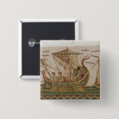 Ulysses en Sirens Vierkante Button 5,1 Cm (Voorkant /achterkant)