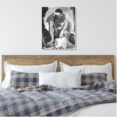 Ulysses Escaping from Polyphemus the Cyclops Canvas Afdruk (Insitu (Slaapkamer))