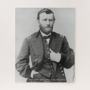 Ulysses S. Grant 18e president van Amerika. Legpuzzel