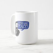 Ulysses S. Grant "Ayons la paix !" mug (Devant gauche)