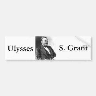 Ulysses S Grant Bumpersticker